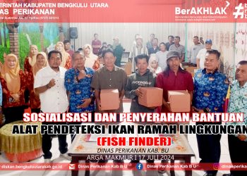 Sosialisasi dan Penyerahan Bantuan Alat Pendekteksi Ikan (Fish Finder) I Bidang Tangkap