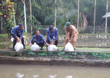 Sarana Asimilasi Edukasi, Warga Binaan Lapas Arga makmur Dilatih Budidaya Ikan Nila